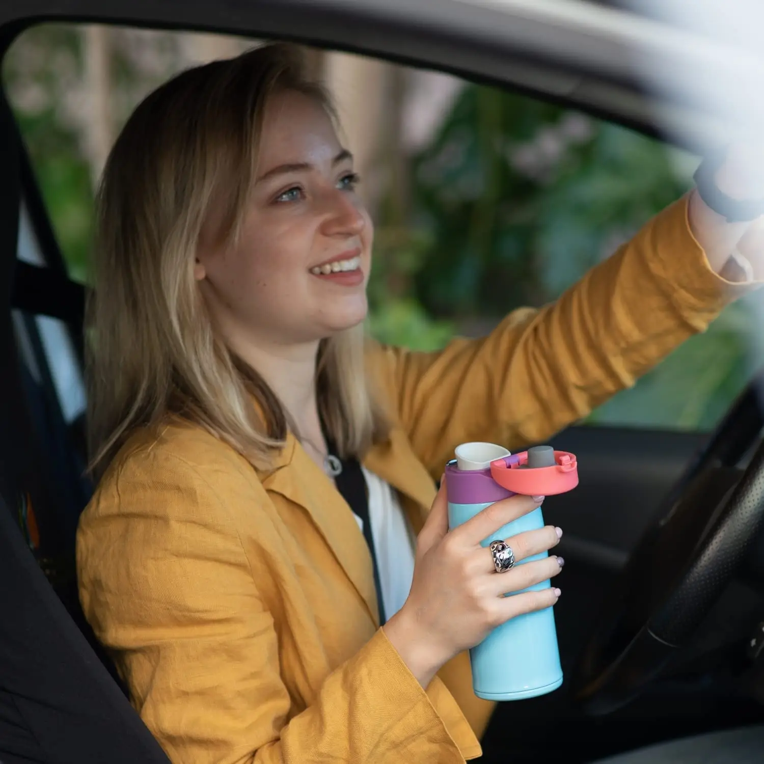 Smart Led Temperature Display Stainless Steel Vacuum Coffee Cup Insulated Thermal Mug