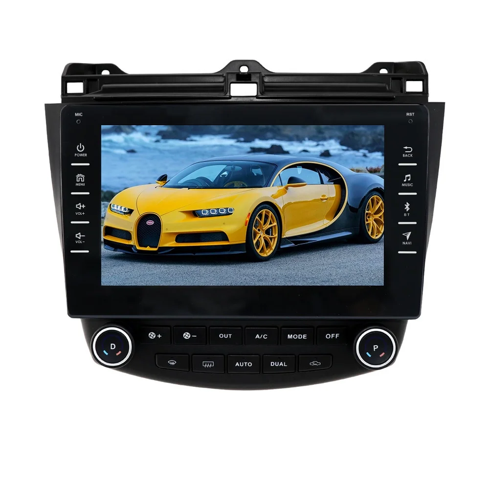 Android 10 4 Core 2+16GB GPS Navigation WIFI BT Multimedia Car Video Audio for Honda Accord 7 Radio Stereo