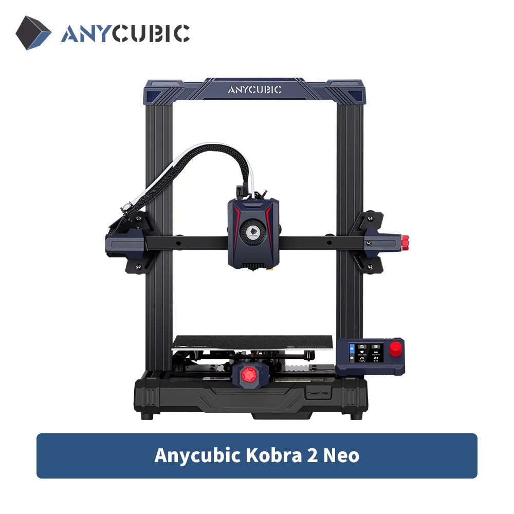 Competitive Price Anycubic Kobra 2 Neo High Speed  Automatic Leveling Print Diy FDM 3d Printer