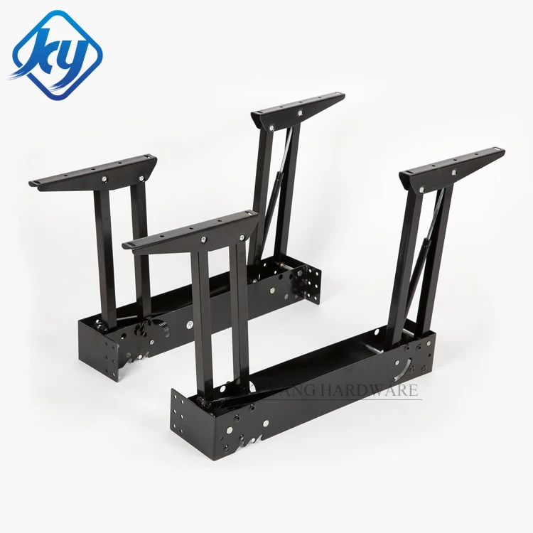 Furniture Parts Pop Up Hinges Folding And Extendable Coffee Dinning Table Lift Mechanism