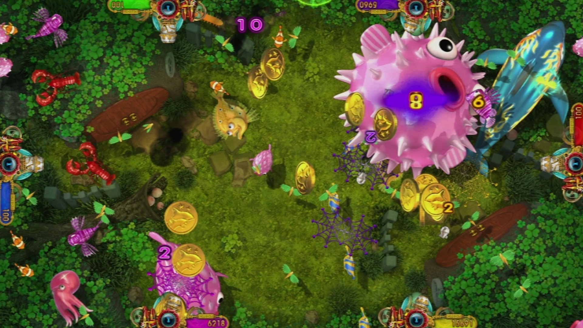 Wholesale Fish Hunter Video Game 10 Player Fishing Golden Legend Plus