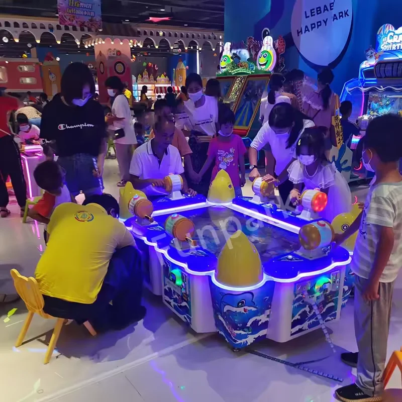 Fun Park Hot Selling 6 Person Fishing Simulator Arcade Games for Amusement Park
