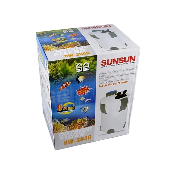 Аквариумные аксессуары SUNSUN многослойный канистровый фильтр для аквариума Наружный