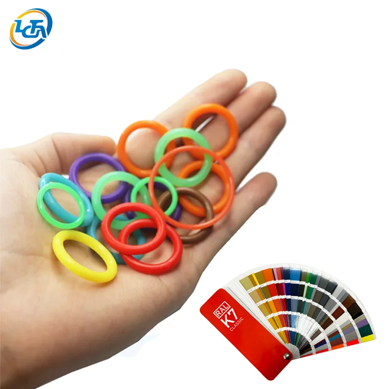 longcheng custom Various Color and many standard size Silicone O-rings Gasket O Ring Seal Ring
