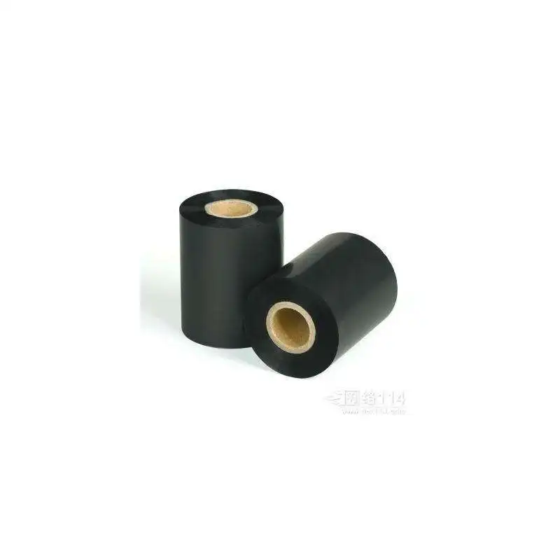 Low MOQ Printable  Wax Barcode Thermal Ribbon Rolls  For Paper Shipping Label Product ID Price Tags