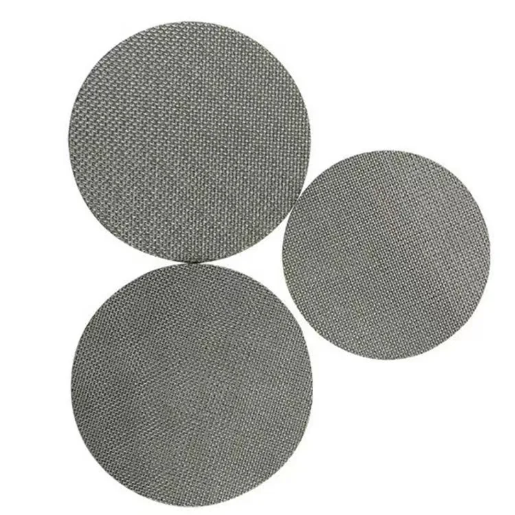 Wholesale 51mm 53mm 58mm Welded Filter Disc Reusable Stainless Steel Fine Coffee Filter Mesh Espresso Puck Screen