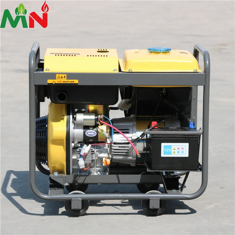 top sales models 2.8kw generator 220v engine generator diesel with wheels for sale