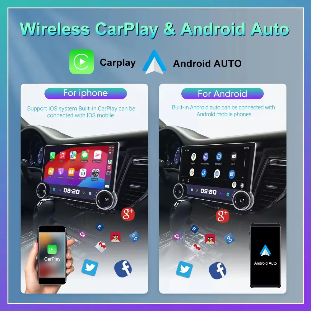 Оптовая продажа 2K Qled экран 10 1/10 33/11 5/11 8 дюймов двойной Din магнитола 2 Android автомобильное радио автомобильный DVD-плеер навигация GPS