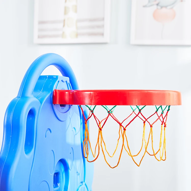 2022 Fashion Multifunctional Plastic Basketball Baby Indoor Children Plastic Swing Set