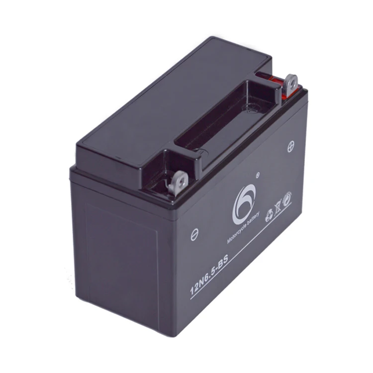 Guangdong Kejian 12N6.5-BS Sealed Lead Acid Maintenance Free Motorcycle Start Battery Factory Price