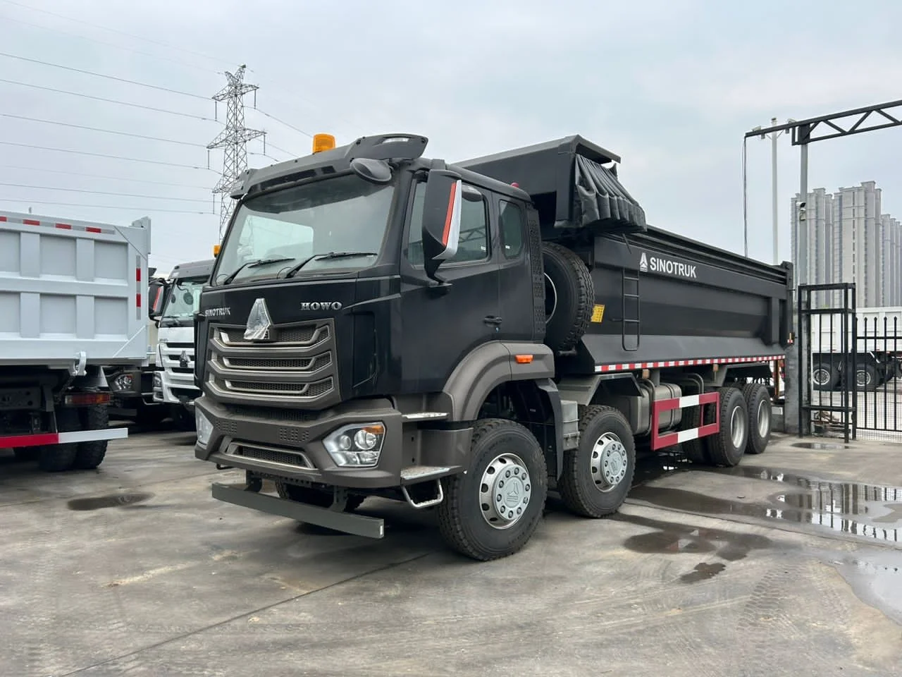 SINOTRUK NX 8*4 New Dump Truck Brand New 12 Tyre HOWO N Dump Truck For Sale New Tipper Truck Price