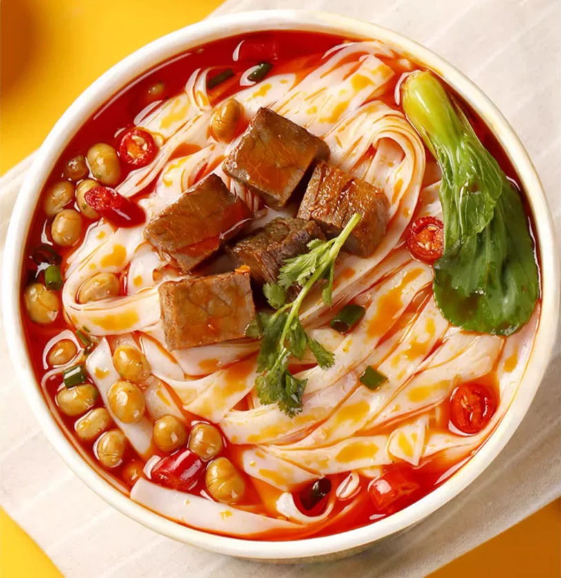 Pho Rice Noodle Bowl Vietnam Ho Fun Soup Hot And Sour Noodl Wholesale Instant Ramen Noodles