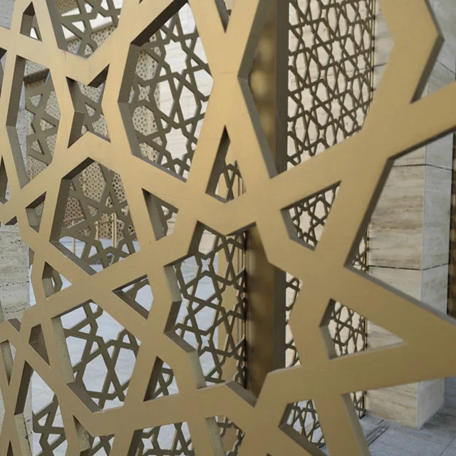 Centro Mall HOLE Aluminum Perforated Metal mesh Professional Metal Punched Plates