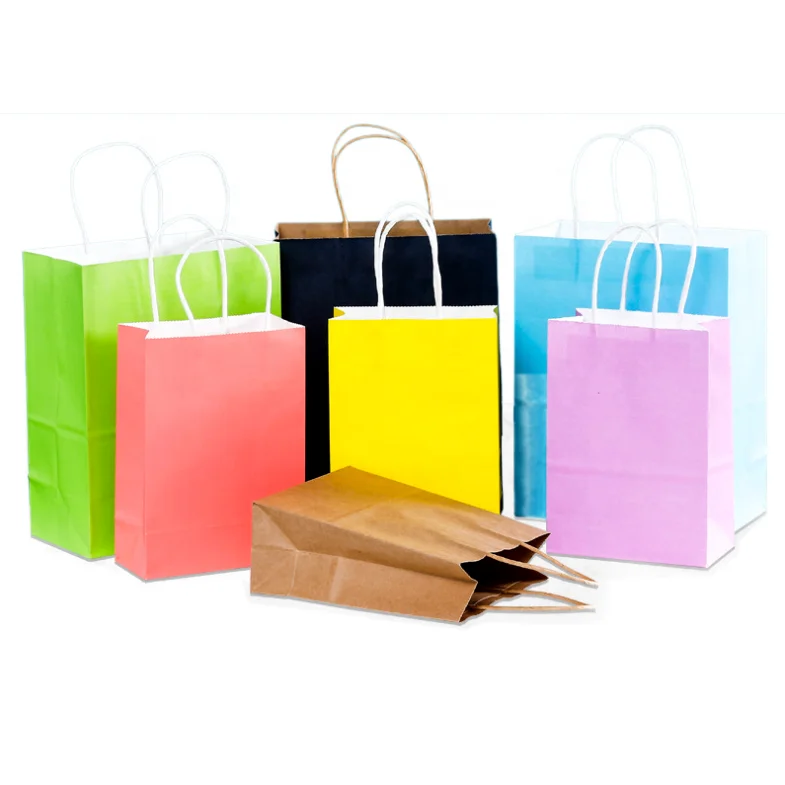 Custom Logo Personalized Shopping Packaging Gift Bag Brand Paperbags With Logo Print