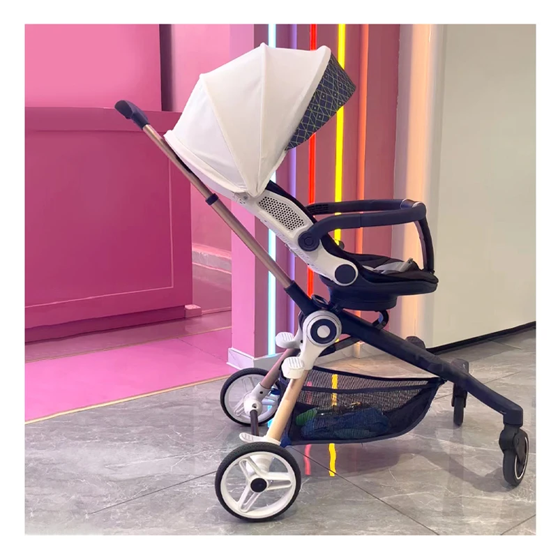 Travel Super Light Weight Small Foldable Stroller Baby 3 in 1 2023