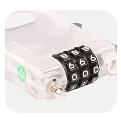 Portable Bike Steel Wire Lock Bicycle 3 Digit Combination Hot Sell Bike Lock