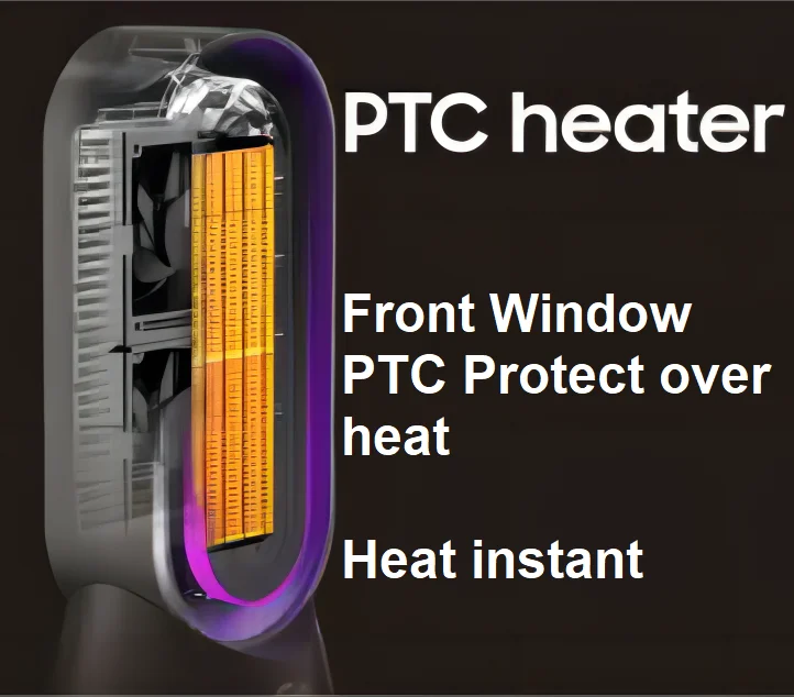 Hot Tower ceramic Heater fans  Remote Control PTC 2000W Cool heat 2in1