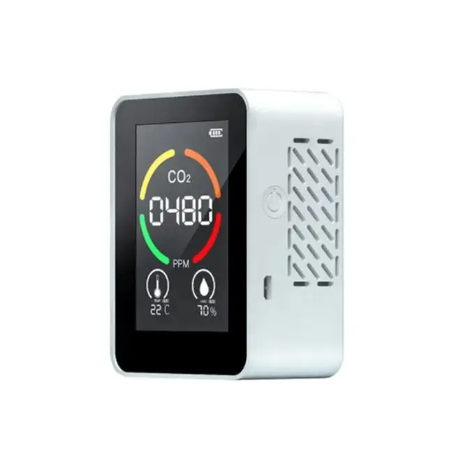 2022 Mini Handheld Portable Ndir Medidor De Co2 Carbon Dioxide Detector Sensor Monitor Co2 Meter gas analyzers