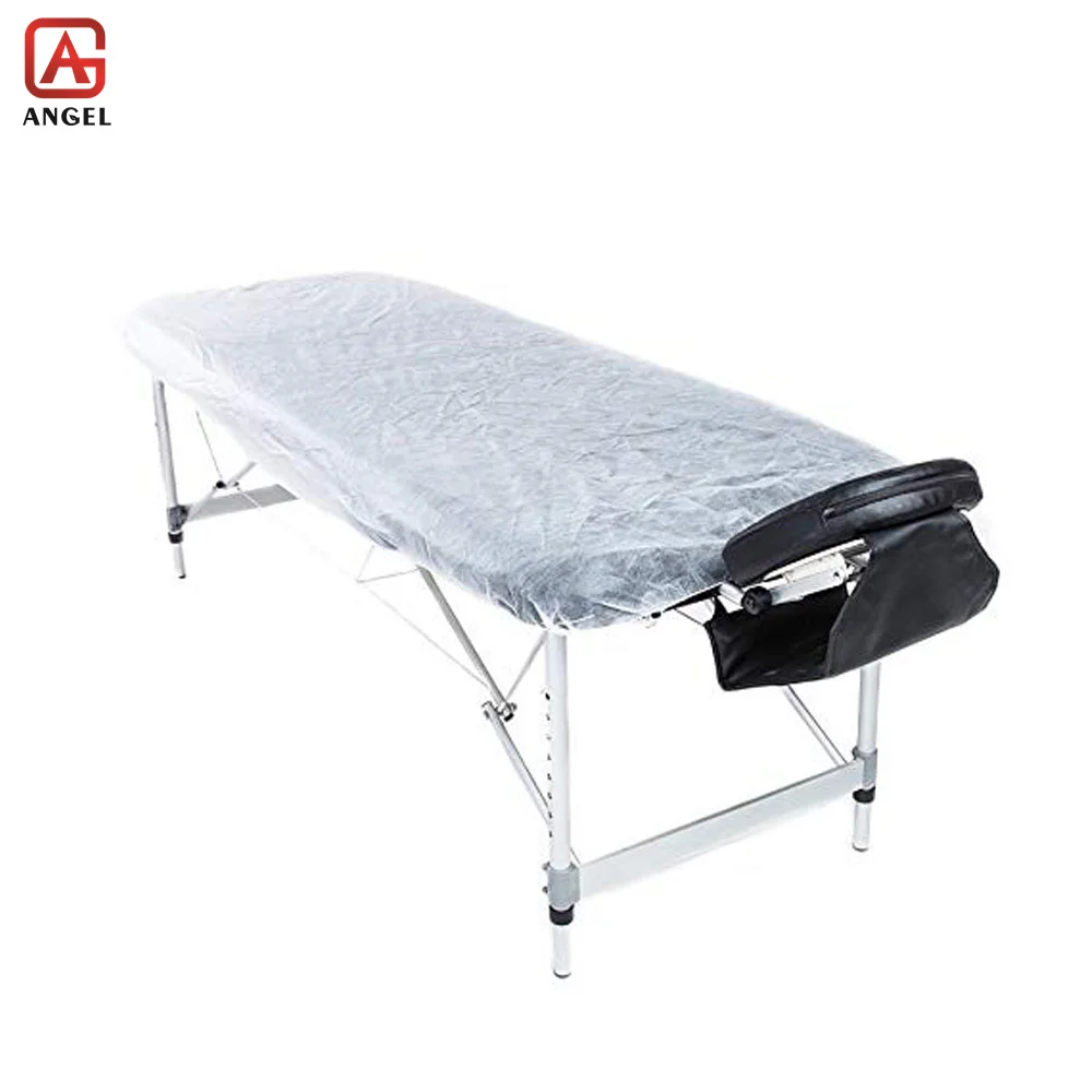 Wholesale Bedspread Nonwoven Fabric Bed Cover Elastic Massage Bed Cover