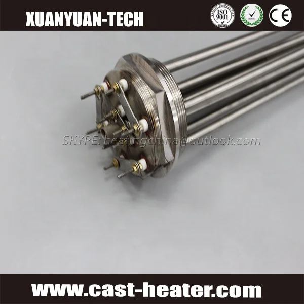 Kettle Electrical Tubular Heater with Flange, Water heater element