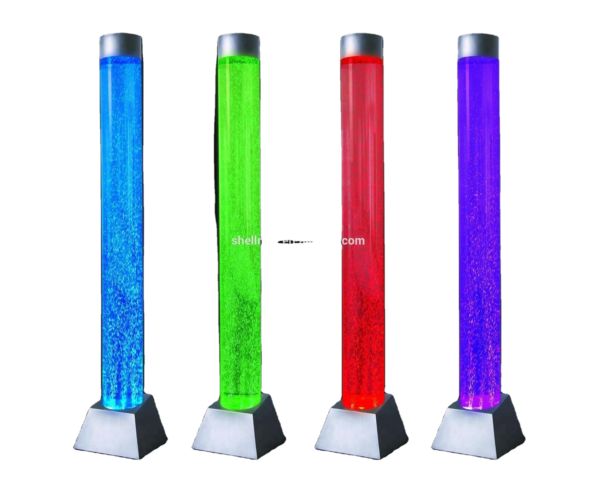 Cheap Price factory direct price bedroom living room decoration led water bubble pillar columns waterfall