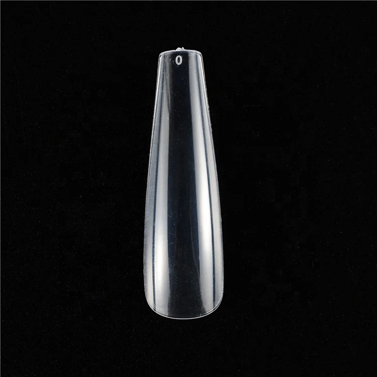 
Super XXL Long Coffin Full Cover Gel Nail Tips Of Artificial Strong Soft French Press On Fingernail 500pcs Wholesale Price 