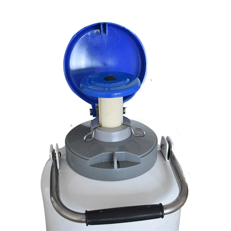 3L Liquid Nitrogen Container LN2 Tank Cryogenic Dewar Semen Flask