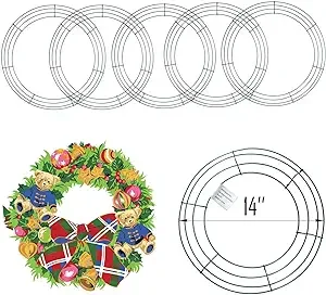 Wholesale led light christmas wreath decoration wire swag wreath frame