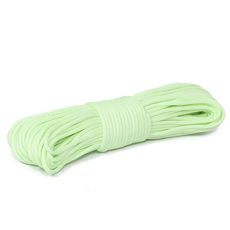 7 Strand 550 Luminous Glow in the Dark Paracord Parachute Cord rope