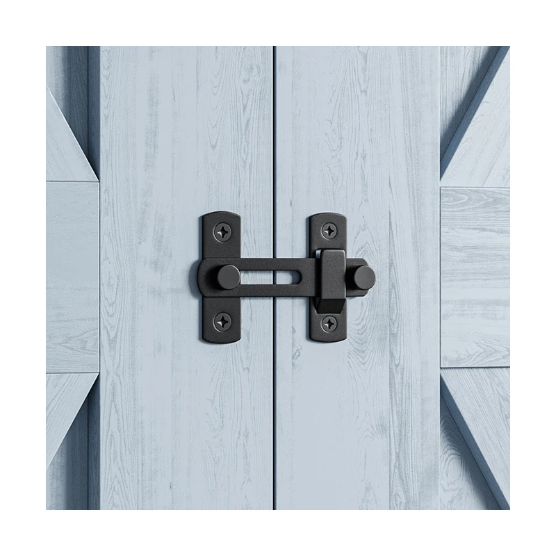 Wholesale High Security Sliding Barn Door Lock Slide Stainless Steel Lock Double Door Latch