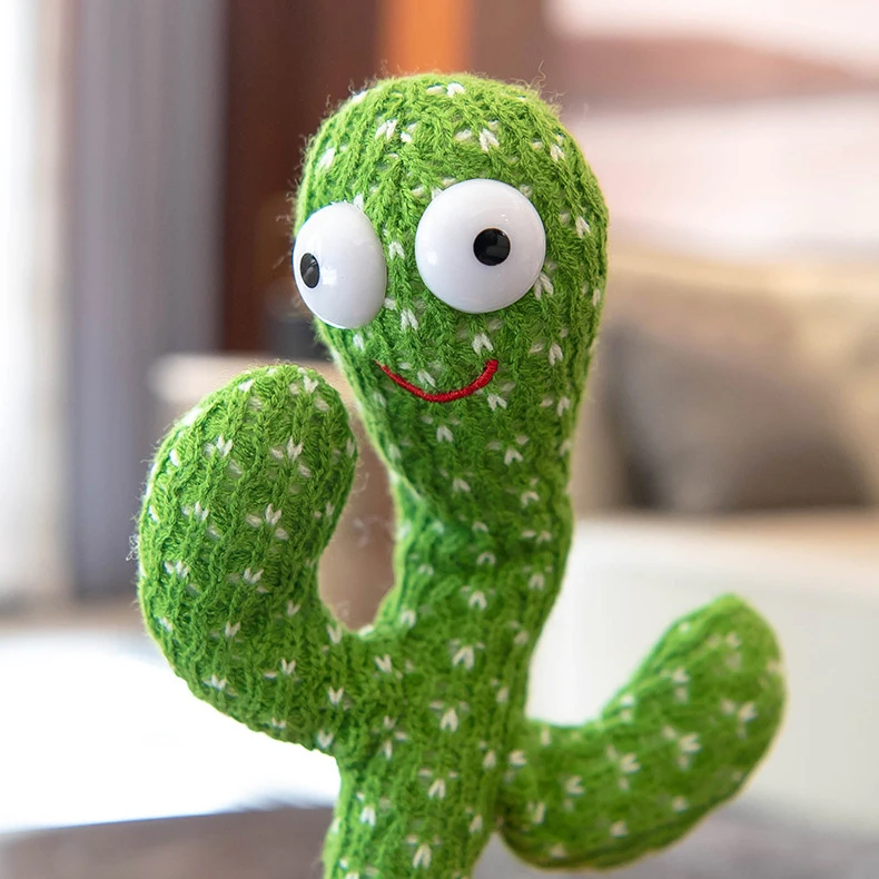 New design Singing Dancing Cactus Toys Soft Plush Electric Toys Stuffed dancing cactus Toy