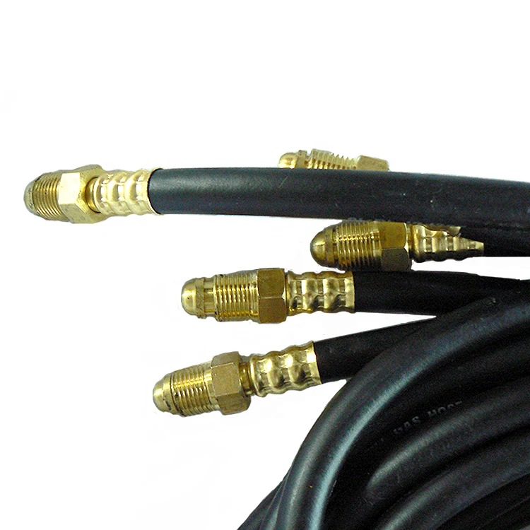 factory wholesale 5/16 inch 8mm oem & odm service rubber welding tig torch hose for argon