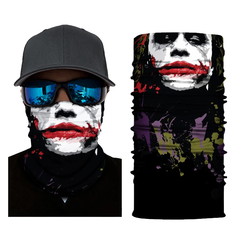 2022 Fashion breathable high elasticity  seamless bandana neck tube scarf bandana skull bandana for party