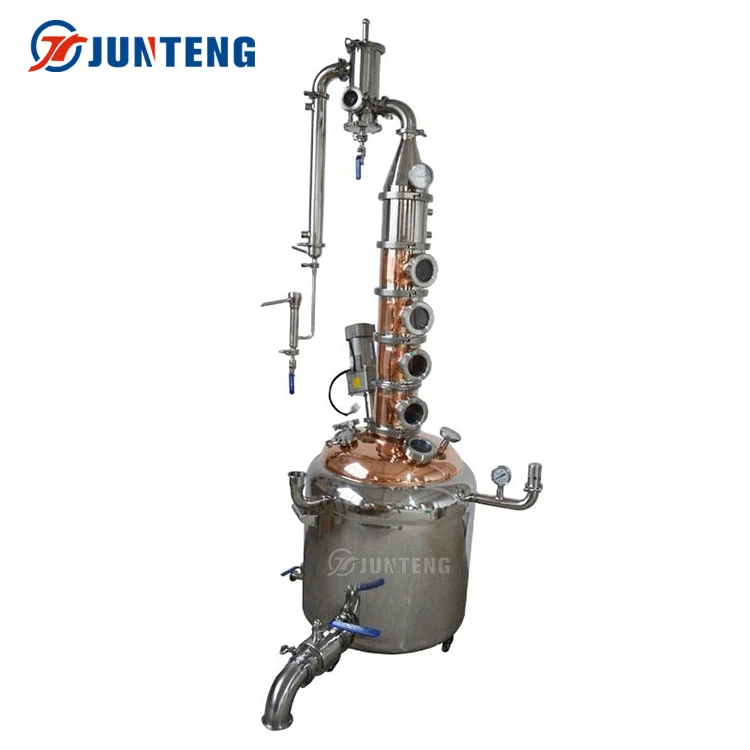 Applicable To Food And Beverage Plants Distiller Steam Heating Copper Moonshine Alcohol Distiller