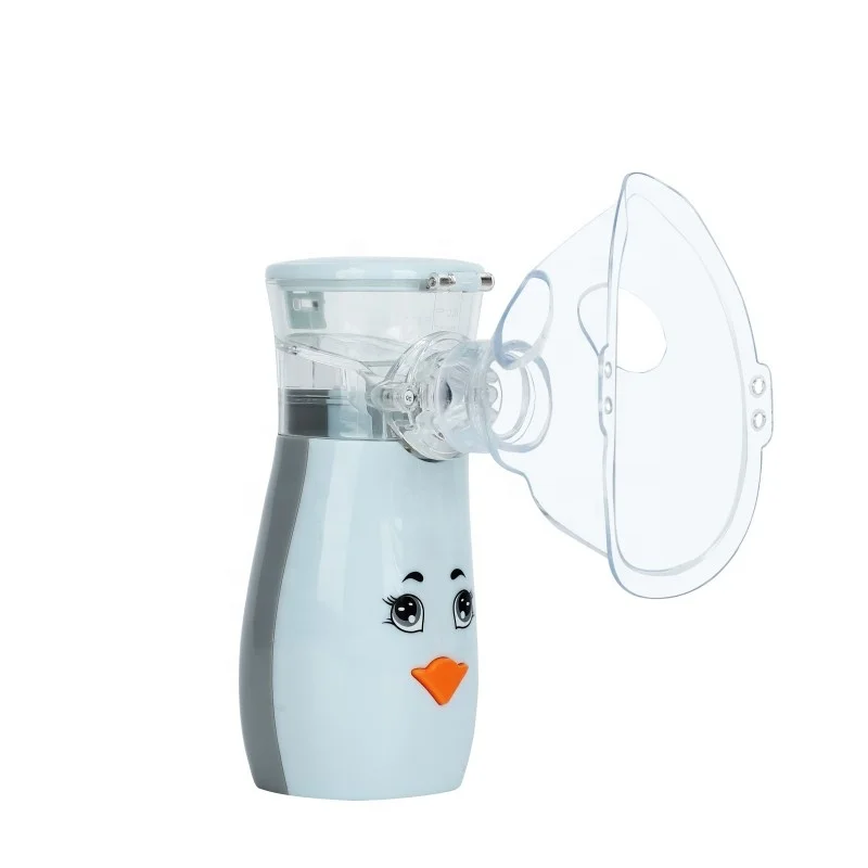 China Manufacturer Portable Hospital Home Use Charged Mesh Nebulizer Machine For Child Adults