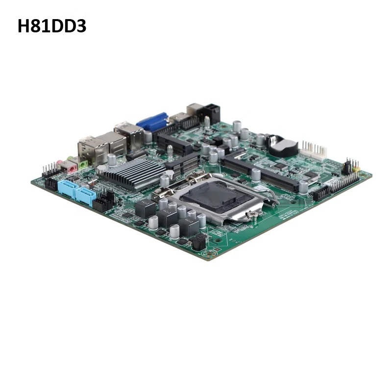 Independent Intel CPU  ITX Mother Board Chipset H61 / H81 / H110 / HM87 / H510