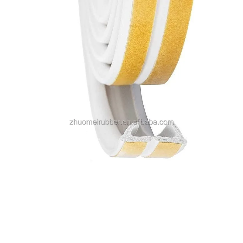 window seal self-adhesive rubber seal V-profile - door seal rubber profile