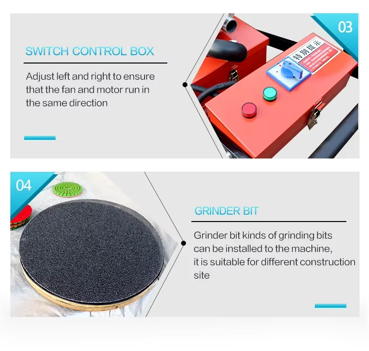 Floor Grinding Machine Floor Grinding Machine Frequency Control Concrete Floor Grinding Machine