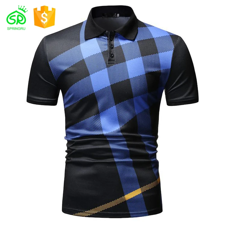 
Wholesale Cheap Custom T-shirt Printing Mens Clothing Polo T Shirt 