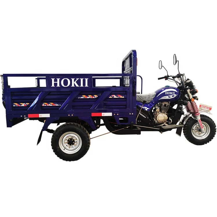 Индийский трехколесный трицикл с воздушным охлаждением