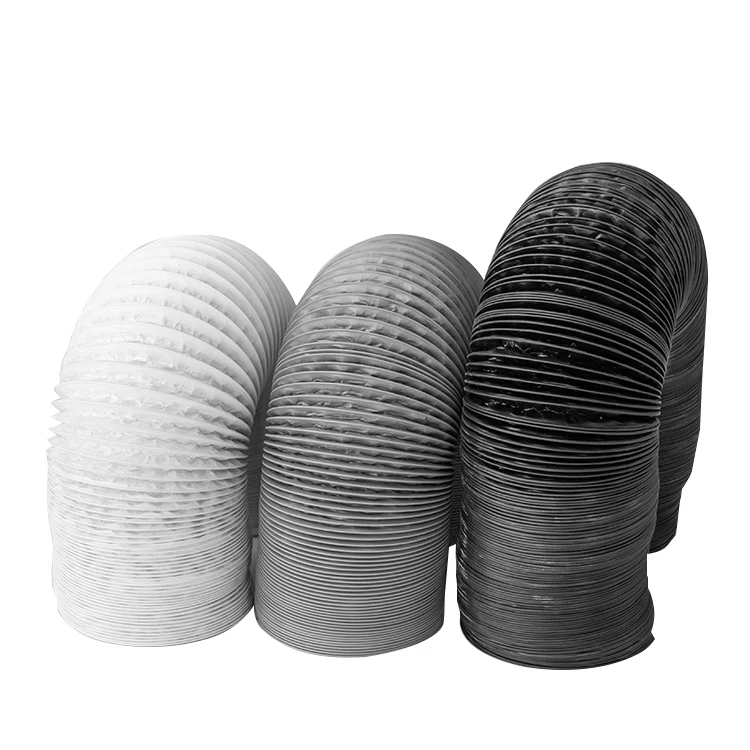 flexible ducting hvac duct Aluminum Flexible Pvc Duct Hose 6inch