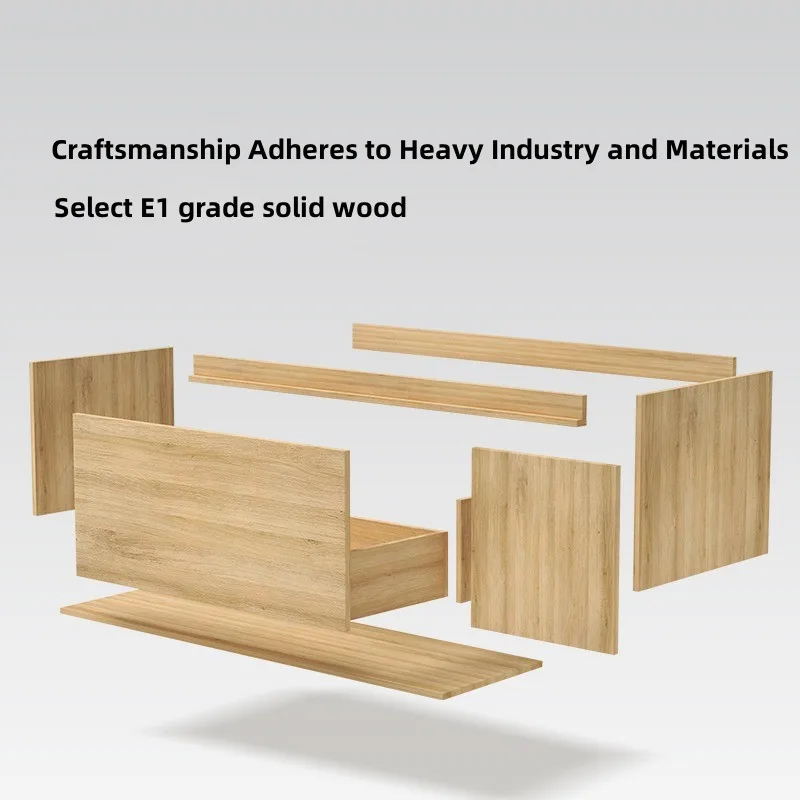 Wood Bathroom Sink Cabinet Novel Design Multi-layer Solid Waterproof Modern Hotel Furniture Plywood Bathroom Cabinet with Mirror