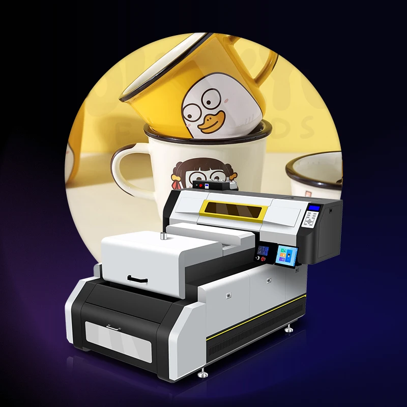 Hot Sale 60Cm Dtf Printer For Mug With Touch Screen Powder Shaking Machine