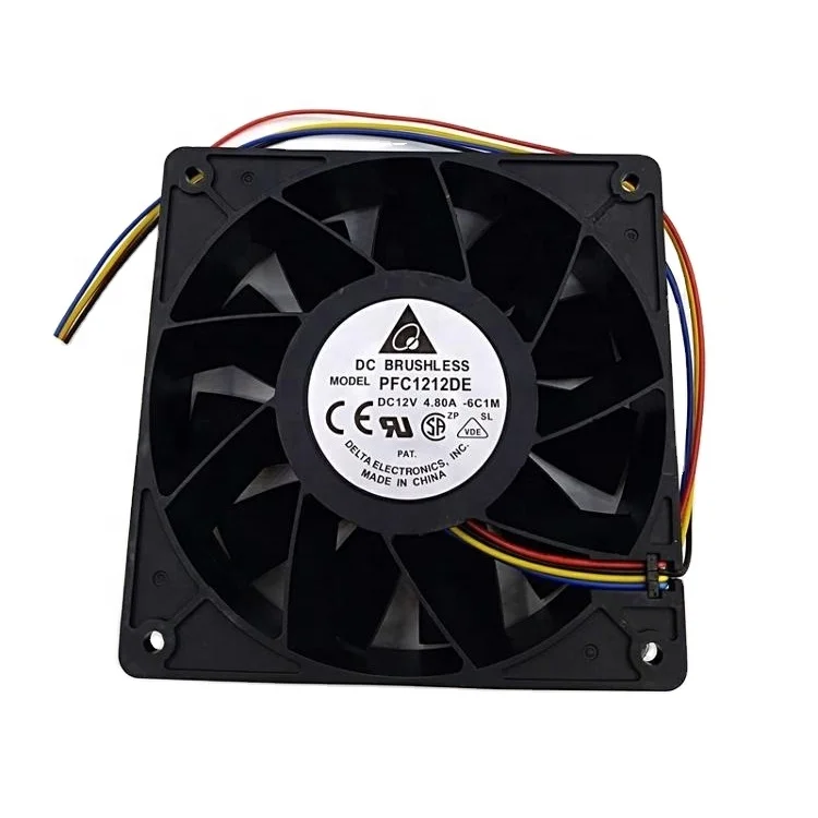 Дешевый Вентилятор охлаждения 4Pin 12*12*3 8 см а 12 В постоянного тока PFC1212DE