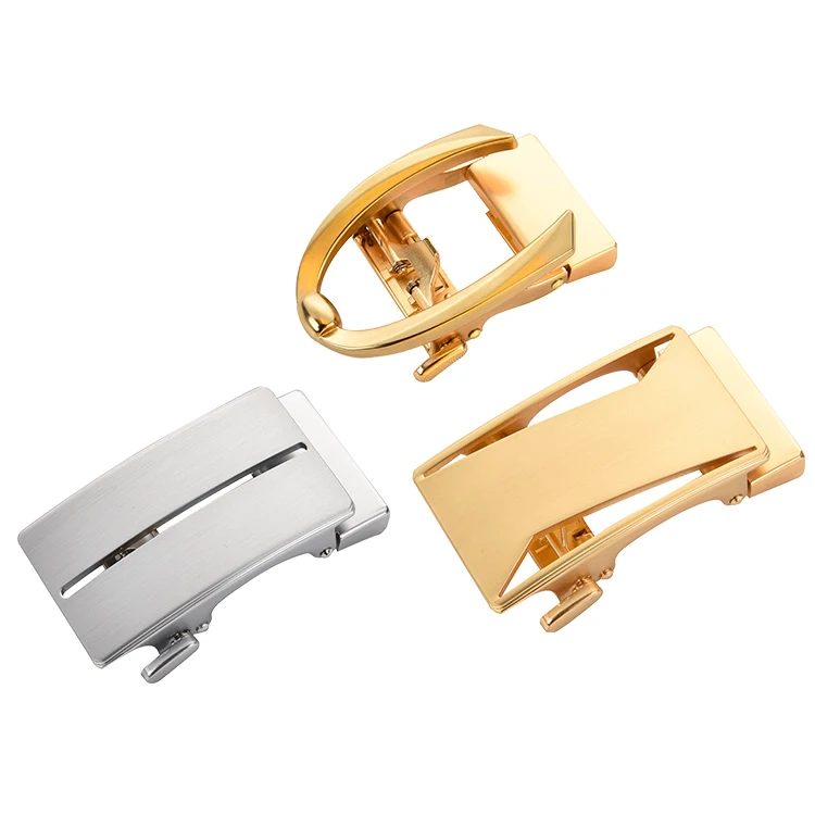 Luxury Multi-Style Solid Brass Wholesale Belt Buckles Mens Belts Automatic Buckle