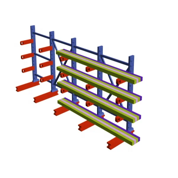 Multi Functional Steel Racks Heavy Load Capacity Cantilever Racking Systems in Warehouse Storage Facilities