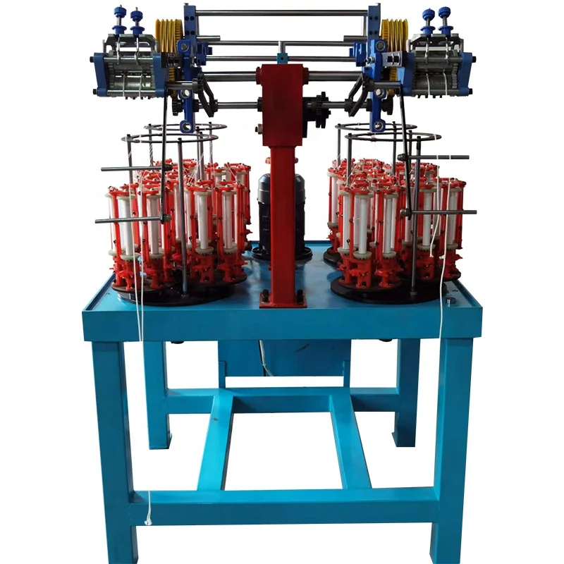 High speed cotton/polyester/nylon directly supplied by the factory braided rope machine