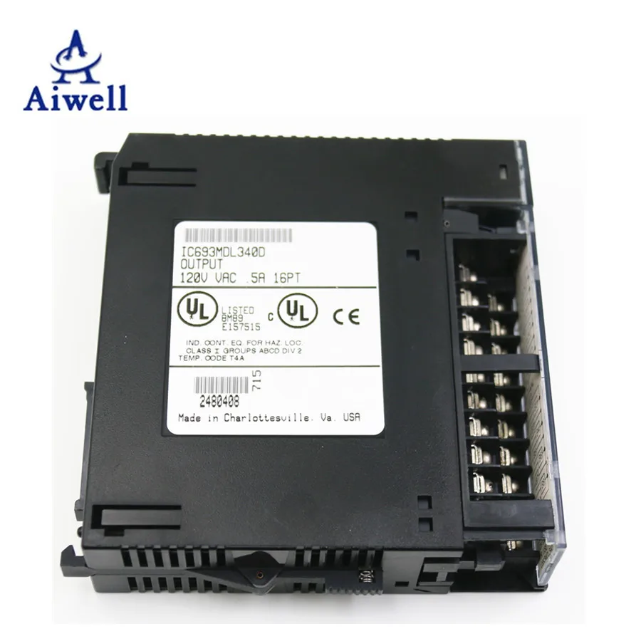 Оригинальный PLC General Electric серии G E 9030, контроллер PLC, модуль выхода переменного тока IC693MDL340D