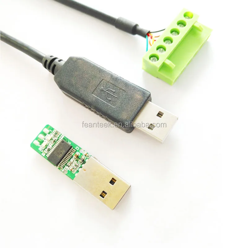 FTDI USB TO TTL232 Serial Cable 3.3V 5V TTL Debug Cable with 6P connector
