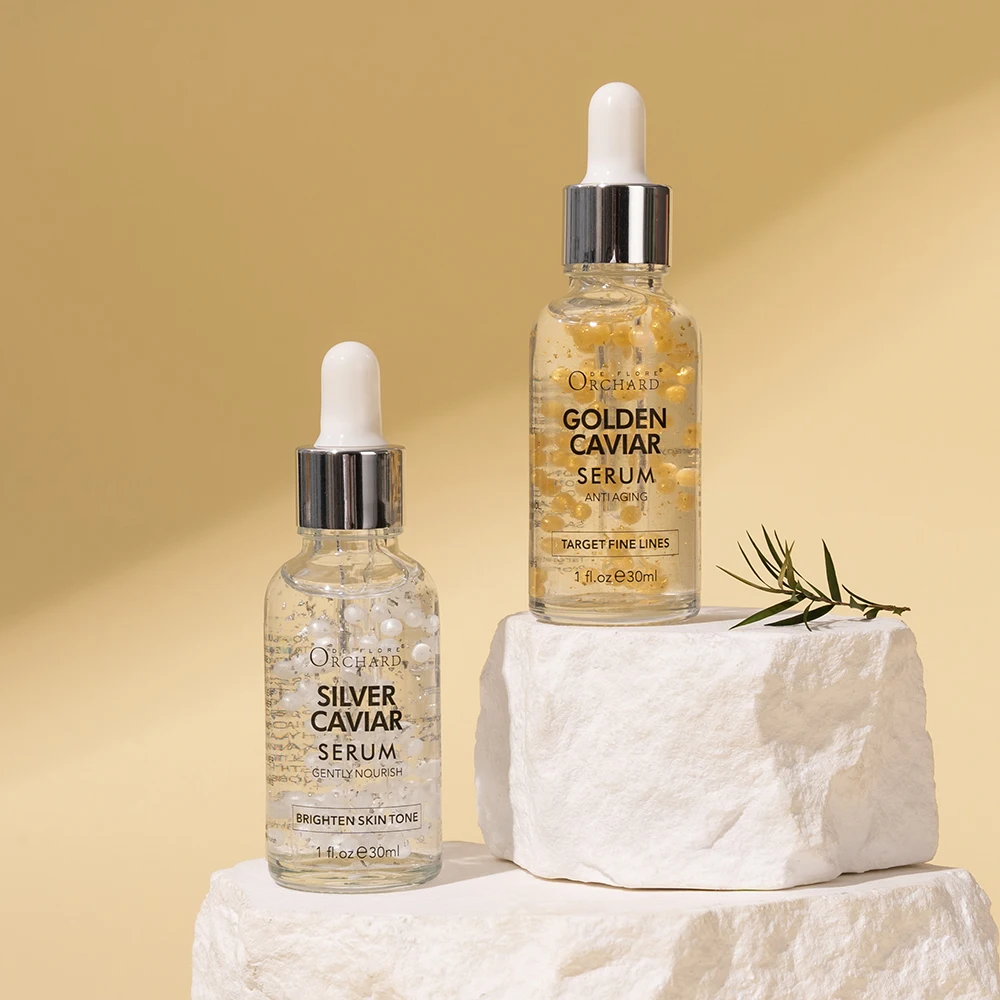 Manufacturer Private Label Organic Face Care Moisturizing Anti-Aging Anti-Wrinkle Organic Caviar Face Serum